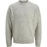 Jack & Jones Pull-over 'JJESoho Ollie' gris clair