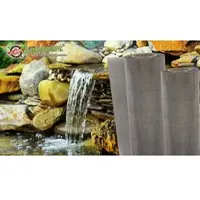 Aquagart 60cm X 50cm Toile En Acier Inoxydable Pour Filtre De Tamis, Tamis Recourbé, Tamis, Bassin De Jardin