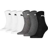 Puma Chaussettes gris / noir / blanc