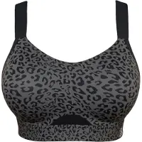 SugarShape Soutien-gorge de sport 'Jive' gris / noir
