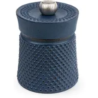 Peugeot Saveurs Moulin à poivre Bali fonte 8cm bleu, Moulin à poivre, bleu, fonte de fer, 80 mm