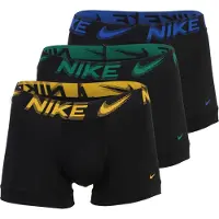 Nike 0000ke1156 Trunk Boxers 3 Units Noir XL Homme