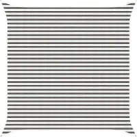 vidaXL Voile D'ombre Gris Clair Et Blanc 4 X 4 M Hdpe
