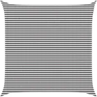 vidaXL Voile D'ombre Anthracite Et Blanc 7 X 7 M Hdpe