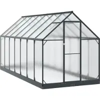 vidaXL , serre de jardin, 185 x 423,5 x 207 cm