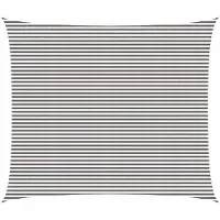 vidaXL Voile D'ombre Gris Clair Et Blanc 6 X 7 M Hdpe