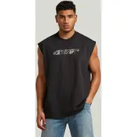 G-Star T-Shirt noir / blanc