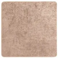 vidaXL Tapis de couloir MARSA Sable 100 x 100 cm Polyester et PVC