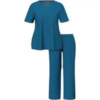 Ulla Popken Pyjama pétrole