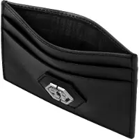 Philipp Plein Porte-monnaies 'Hexagon' noir