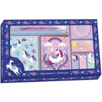 Janod Set d'écriture Dreamland - Set d'écriture créatif licorne pour enfants