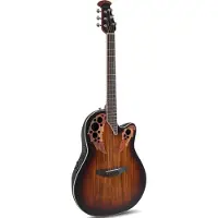 Ovation CE48P-KOAB Celebrity Exotic Super Shallow Koa Burst guitare électro-acoustique folk