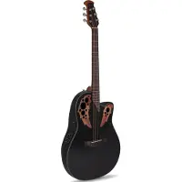 Ovation CE44-5 Celebrity Elite Mid Depth Black guitare électro-acoustique folk