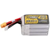 Tattu Accu Lipo R-Line Version 5.0 1800mAh 22,2V 150C 6S avec connecteur XT60