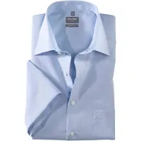 Olymp Luxor Comfort Fit Chemise bleu, Unicolore
