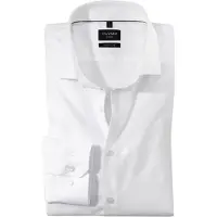Olymp Chemise No'6 six Coupe Skinny Blanc