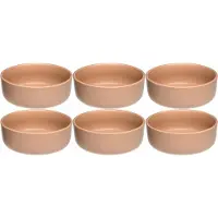 Leonardo Bol Leonardo Roma Abricot 16 cm (Lot de 6)