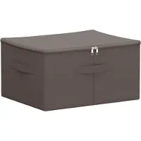 vidaXL Boîte de rangement, 24 pièces, en tissu non tissé, 50 x 30 x 25 cm, 37,5 L, gris