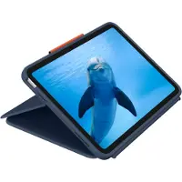 Logitech Rugged Combo 4 Touch, QWERTZ, allemand, pavé tactile, 1,8 cm, 1,2 mm, Apple