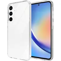 Accezz Coque Xtreme Impact pour Samsung Galaxy A35 - Transparent