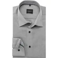 Venti Comfort Fit Chemise gris, Unicolore