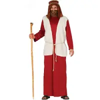 Guirma Pastor Men Costume Rouge L