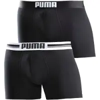 Puma Hommes, Sous-vêtements, Lot de 2 boxers pour hommes "Everyday Placed Logo, (lot de 2, XL)