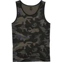 Brandit T-Shirt gris / olive / vert foncé