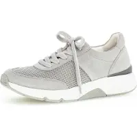Gabor Chaussure à lacets 'Komfort Schnürschuh Damen 86.897.40 Rauleder in grau' gris