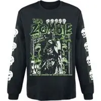 Rob Zombie T-shirt manches longues de - Great Satan - S - XXL - pour Homme - noir - Taille XXL