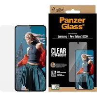 PanzerGlass Protection d'écran Ultra-Wide Fit Anti-bactérienne avec applicateur Samsung Galaxy S26