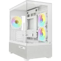 Sharkoon 4044951044245 Gehäuse MK7 ARGB mATX 2xGlas weiß