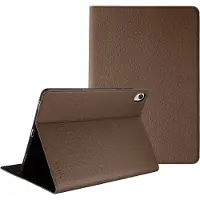 Selencia Coque tablette Riva Samsung Galaxy Tab S11 - Mocha Brown