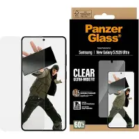 PanzerGlass Protection d'écran Ultra-Wide Fit Anti-bactérienne avec applicateur pour Samsung Galaxy S26 Ultra