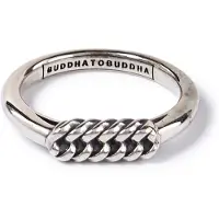 Buddha to buddha Bague chaîne raffinée en argent