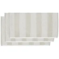 Beddinghouse Serviette Invité Beddinghouse Sheer Stripe Sand (Set de 3)