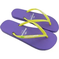 Brasileras Tongs Femme Antidérapantes confortables chaussures de plage/piscine/urbaines violet / jaune 36/37 EU -UBCLACCBWNN