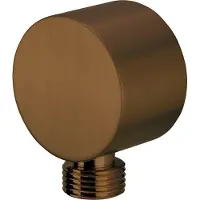 Deante Round Angled Fitting Marron