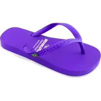Brasileras Tongs Homme Femme Antidérapantes confortables chaussures de plage/piscine/urbaines violet 33/34 EU -UBCLANL