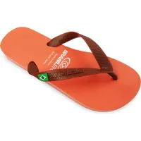 Brasileras Tongs Homme Femme Antidérapantes confortables chaussures de plage/piscine/urbaines orange / brun 40/41 EU -UBCCBNL