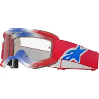 Alpinestars Vision 5 Corp Tricolor Lunettes de motocross