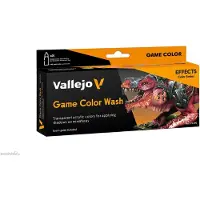 Vallejo Set De Lavis/Washes New Game Color (8 Flacons)-