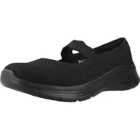 SKECHERS Bailarinas Mujer Modèle Bedford Cheerful Glow Couleur Noir
