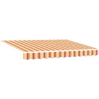 vidaXL Store électrique rétractable multicolore 3,5 x 2,5 m