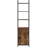 vidaXL Bibliothèque Chêne Fumé 40 X 24 X 161 Cm Bois D'ingénierie