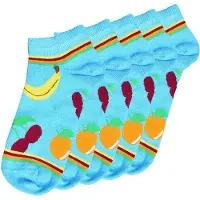 Unabux Chaussettes bleu clair / mélange de couleurs