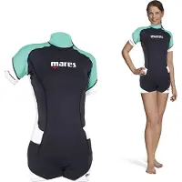 Mares Trilastic She Dives Shorts Rash Guard Shorts Blanc,Noir XL Femme