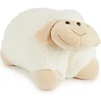 Supa Bieco XXL Mouton en peluche Grand 45 cm Peluche blanche rabattable Coussin Enfants Doudou, peluche géante, Peluche Grande , Coussin décoratif, Coussin déco, Homme préféré, sheepworld