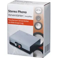 MaxTrack Amplificateur phono stéréo préamplificateur à faible bruit avec égalisation Riaa .
