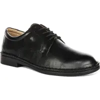 Finn Comfort Chaussure à lacets 'Schnürschuh Herren 01201 060099 Echtleder in schwarz' noir
